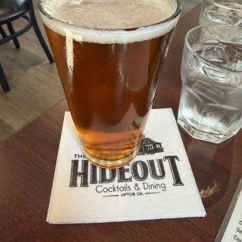 The Hideout - West coast IPA on draft - Cocktail Bars Near Me - Aptos, California The Hideout - West coast IPA on draft - Cocktail Bars Near Me - Aptos, California