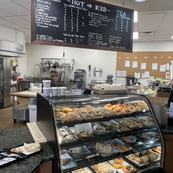 The Bakery at Zermatt Utah - Front area, and menu of bakery