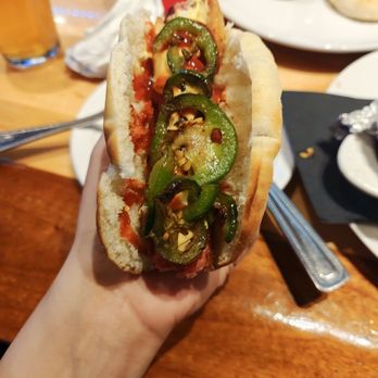 Pogacha's Pub 85 - Thanks Brennan for going out of your way to get me a home made pogi for my hot dog. - Pubs Near Me - Kirkland, Washington Pogacha's Pub 85 - Thanks Brennan for going out of your way to get me a home made pogi for my hot dog. - Pubs Near Me - Kirkland, Washington