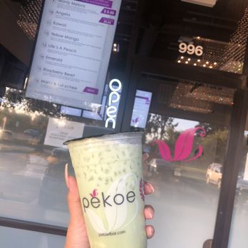 Pekoe - Yung Mung-y, mungbean milk tea milk pudding and black pearls only. Crushed ice!! - Coffee & Tea Near Me - San Jose, California Pekoe - Yung Mung-y, mungbean milk tea milk pudding and black pearls only. Crushed ice!! - Coffee & Tea Near Me - San Jose, California