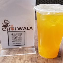 Mango Bubble Tea Mango Bubble Tea