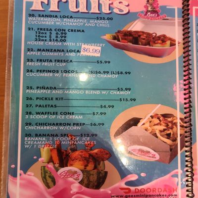 Menu photo 1 Gee's Mini Pancakes Spring, TX Menu photo 1 Gee's Mini Pancakes Spring, TX