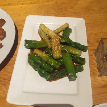 Shogun Restaurant - $7 worth of an asparagus appetizer, the chicken was even smaller - Japanese Near Me - La Verne, California Shogun Restaurant - $7 worth of an asparagus appetizer, the chicken was even smaller - Japanese Near Me - La Verne, California