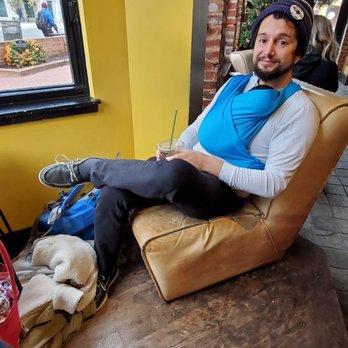 Ebenezers Coffeehouse - Lounging with my baby on the comfy chairs! - Coffee & Tea Near Me - Washington, DC, District of Columbia Ebenezers Coffeehouse - Lounging with my baby on the comfy chairs! - Coffee & Tea Near Me - Washington, DC, District of Columbia