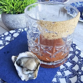 The Hampton Social - Denver - Oyster shooter - New American Near Me - Denver, Colorado The Hampton Social - Denver - Oyster shooter - New American Near Me - Denver, Colorado