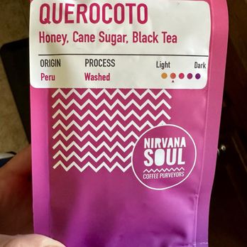 Nirvana Soul Coffee - Light roast Querocoto - Coffee & Tea Near Me - San Jose, California Nirvana Soul Coffee - Light roast Querocoto - Coffee & Tea Near Me - San Jose, California