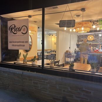 Rica Arepa - Exterior of establishment - Venezuelan Near Me - Chicago, Illinois Rica Arepa - Exterior of establishment - Venezuelan Near Me - Chicago, Illinois