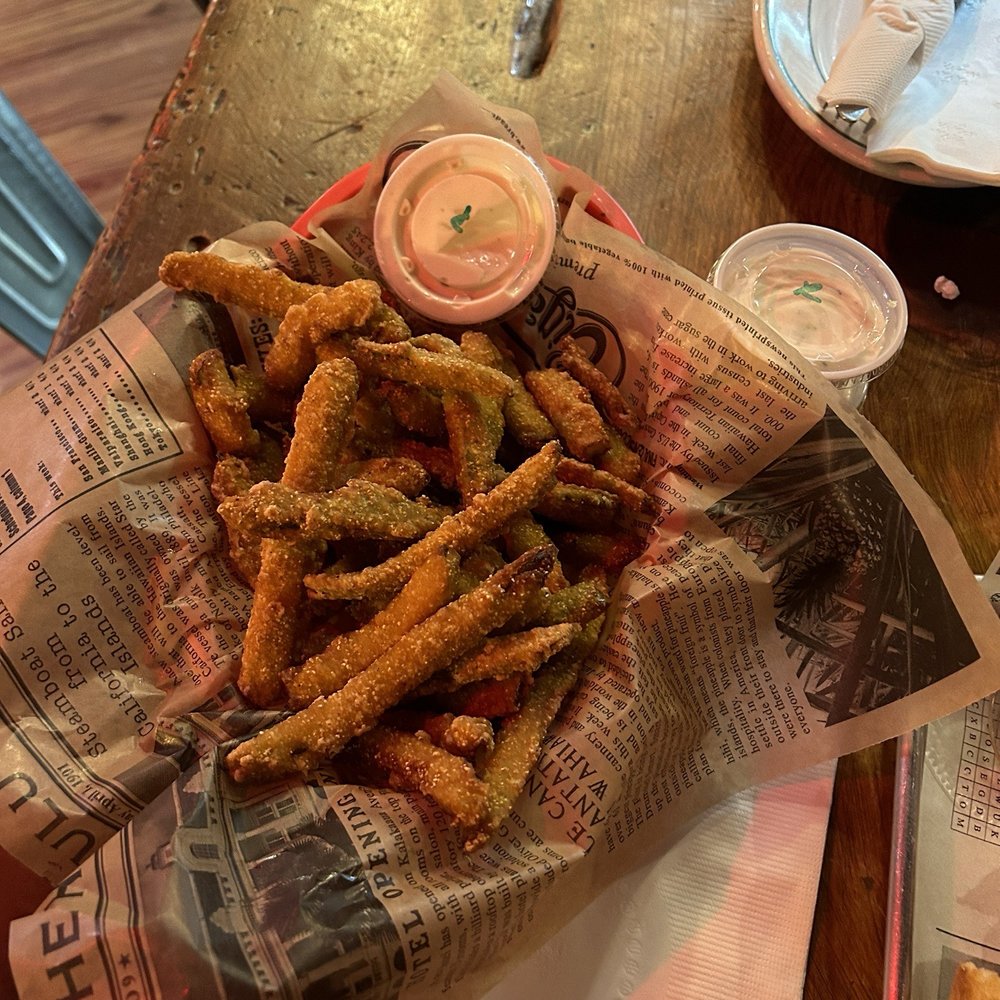 Stockade Grub & Whiskey - Pickled fries - Barbeque Near Me - Crestline, California Stockade Grub & Whiskey - Pickled fries - Barbeque Near Me - Crestline, California