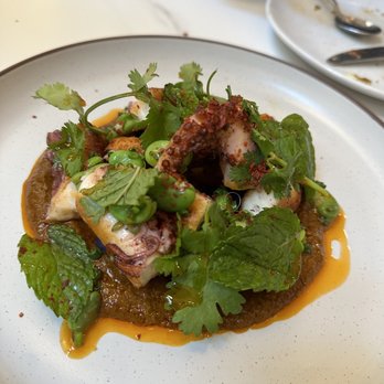 Populaire Modern Bistro - Octopus - French Near Me - Costa Mesa, California Populaire Modern Bistro - Octopus - French Near Me - Costa Mesa, California
