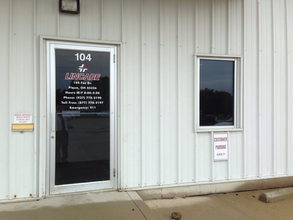 LINCARE Updated October 2024 104 Fox Dr, Piqua, Ohio Medical