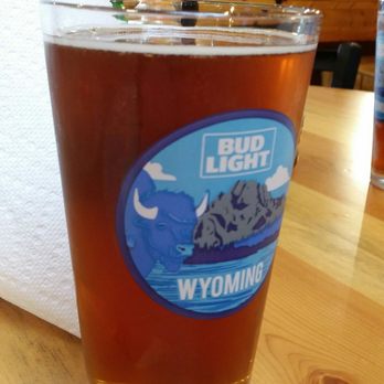 The Pizza Place - Don't be fooled by the glass, this is one of several local Wyoming brews available on tap. - Pizza Near Me - Lusk, Wyoming The Pizza Place - Don't be fooled by the glass, this is one of several local Wyoming brews available on tap. - Pizza Near Me - Lusk, Wyoming