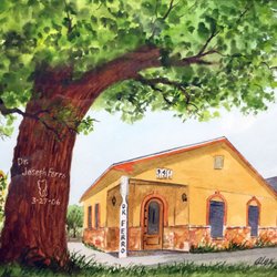 Ferro Family Cosmetic Dentistry - Painting of our office from one of our awesome patients