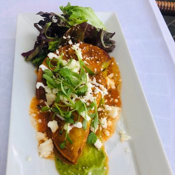 Romesco Mexiterranean Bistro - Taquitos de Papa "Al Albanil" - Mexican Near Me - Bonita, California Romesco Mexiterranean Bistro - Taquitos de Papa "Al Albanil" - Mexican Near Me - Bonita, California