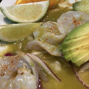 Vallarta Mexican & Seafood - Green Aguachile - Mexican Near Me - Dayton, Ohio