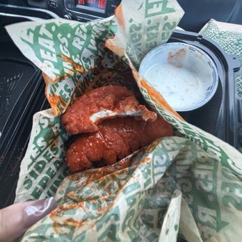 Wingstop - original hot tenders (2)  ranch - Chicken Wings Near Me - Virginia Beach, Virginia