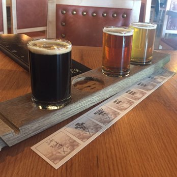 Hardware - Beer flights.  Black IPA was the fan favorite. - Gastropubs Near Me - North Aurora, Illinois