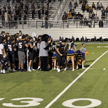 The Pfield - Group picture with the mascot - Stadiums & Arenas Near Me - Pflugerville, Texas The Pfield - Group picture with the mascot - Stadiums & Arenas Near Me - Pflugerville, Texas
