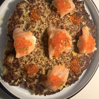 Hayworth - Laguna Blanca Salmon & Latke - New American Near Me - Henderson, Nevada Hayworth - Laguna Blanca Salmon & Latke - New American Near Me - Henderson, Nevada