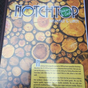 Notchtop - Breakfast & Brunch Near Me - Estes Park, Colorado