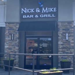 Exterior outside entrance of Nick and Mike Bar and Grill - Clemson, South Carolina Exterior outside entrance of Nick and Mike Bar and Grill - Clemson, South Carolina
