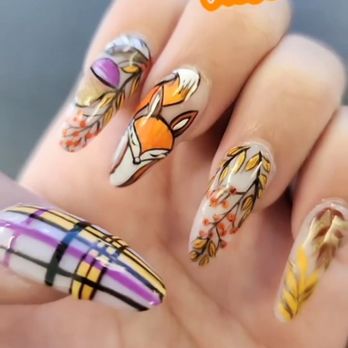 Polish Nails Spa - Fall Vibes - Nail Salons Near Me - Santee, California