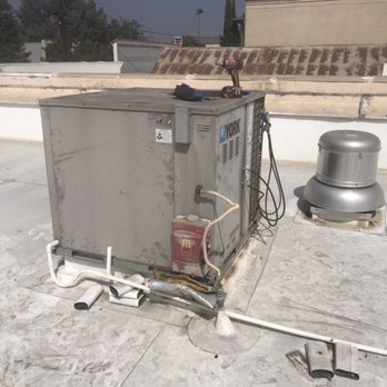 Applied Mechanical Services - This old York unit got replaced. - Heating & Air Conditioning/HVAC Near Me