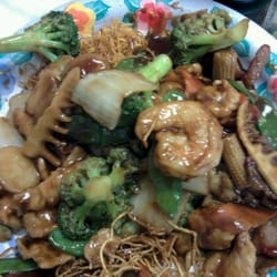 House pan fried noodle