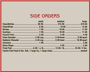 Menu photo 6 Falmouth Fish Market Teaticket, MA Menu photo 6 Falmouth Fish Market Teaticket, MA