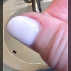 Luxe Nails & Spa - Painful cut from digging with cuticle cutter