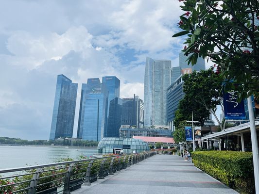 Merlion Park by null