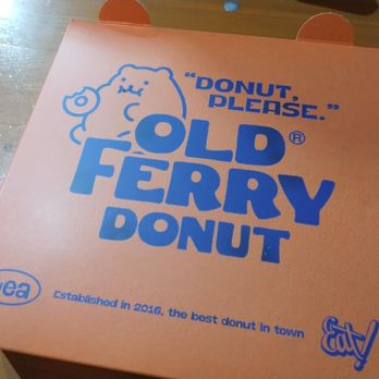 Old Ferry Donut - Cute boxes - Donuts Near Me - Buena Park, California
