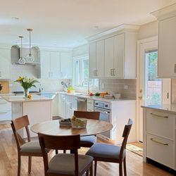 Dream Kitchens - Transitional micro shaker kitchen