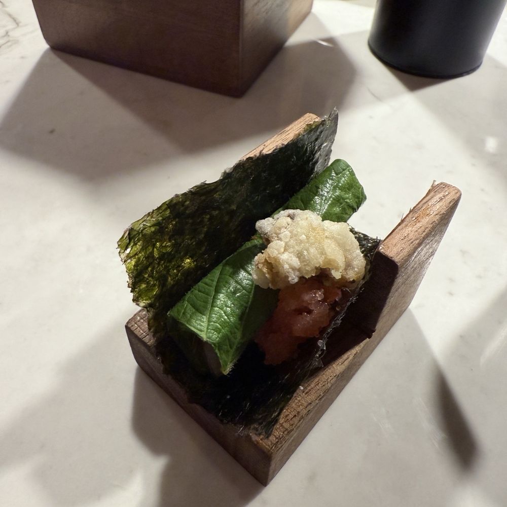 SHIA - Scallop and fried oyster ssam - Korean Near Me - Washington, DC, District of Columbia