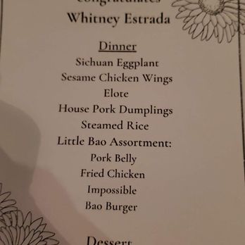 The BAO - Personalized, set menu for 20 adults (including 1 vegetarian) and 2 toddlers. - Asian Fusion Near Me - Clayton, Missouri The BAO - Personalized, set menu for 20 adults (including 1 vegetarian) and 2 toddlers. - Asian Fusion Near Me - Clayton, Missouri