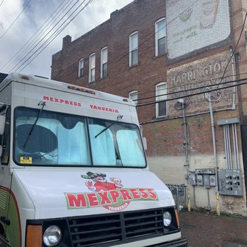 Mexpress Taqueria - a truck parked in front of a building - Food Trucks Near Me - Columbus, Ohio Mexpress Taqueria - a truck parked in front of a building - Food Trucks Near Me - Columbus, Ohio