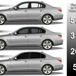 Defiant Audio - Window tint installation available in several different shade/darkness options.