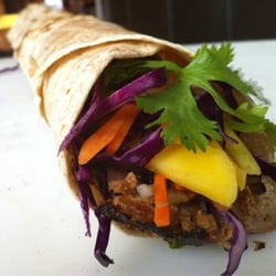 Saté Grill-on-Wheels - Veggie Asian burrito