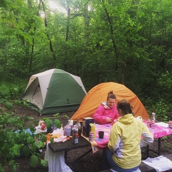 Kettle Moraine State Forest - Pinewoods Campground, site 154 - Parks Near Me - Eagle, Wisconsin