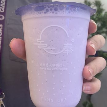 Feng Cha Teahouse - Taro Breeze - Bubble Tea Near Me - Costa Mesa, California