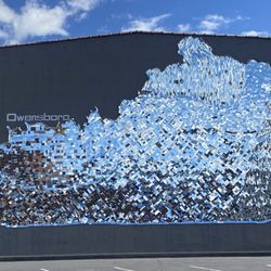 Mirror Mosaic Mural