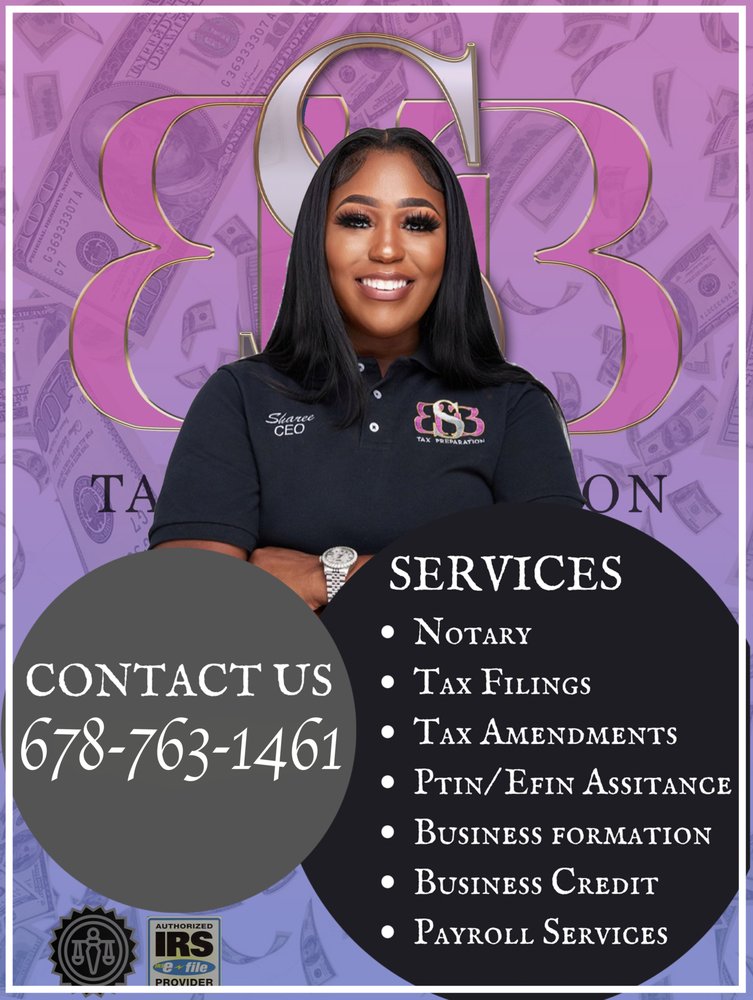 BSB TAX PREPARATION Updated June 2024 Request a Quote Atlanta, Tax Services