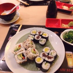 Ban-Do - Vegetarisches Maki Menü mit Vorspeise und Miso Suppe