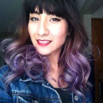 The Mane House Beauty Salon - Purple and silver. Circa 2015 - Hair Salons Near Me - Merced, California