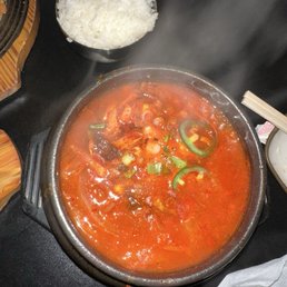 Kimchi and pork soup Kimchi and pork soup