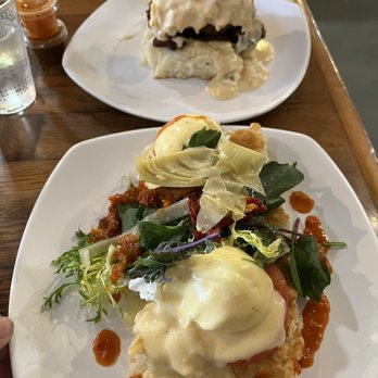 Biscuit Head - The Asheville Benedict - Bakeries Near Me - Asheville, North Carolina