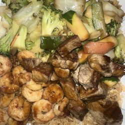 Hibachi Express - land and sea combo