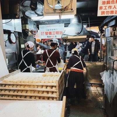 Keelung MiaoKou Night Market by null