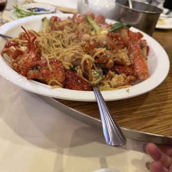 Koi Palace - 717. / Stir-fried lobster with e fu noodle - Dim Sum Near Me - Daly City, California