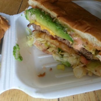 Super Burger - Avocado cheeseburger. - Burgers Near Me - Pasadena, California Super Burger - Avocado cheeseburger. - Burgers Near Me - Pasadena, California