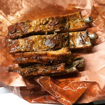 Cooper's Old Time Pit Bar-B-Que - Pork ribs and brisket - Barbeque Near Me - Llano, Texas